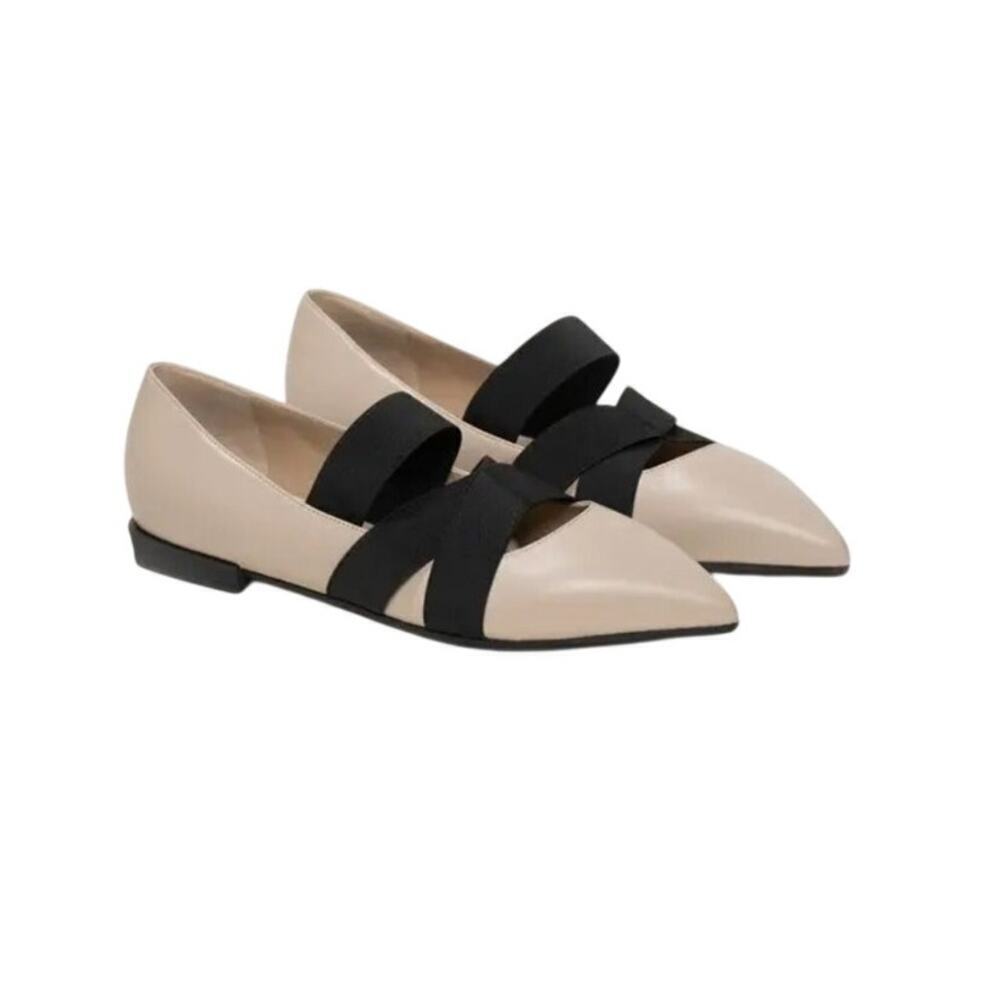 M. Gemi The Fiorenza Natural Pointed Toe Ladies EUR Size 41 - Picture 1 of 12